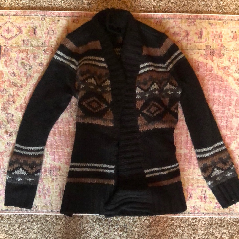 Tribal Sweater Cardigan